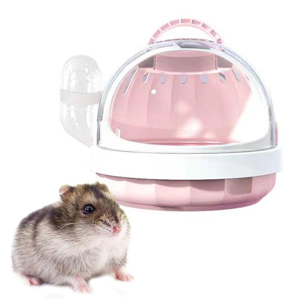 Portable Hamster Carry Box Water Bottle Hamster Outgoing Bag Lightweight Small Pet Carrier Travel розовый
Portable Hamster Carry Box Water Bottle Hamster Outgoing Bag Lightweight Small Pet Carrier Travel розовый