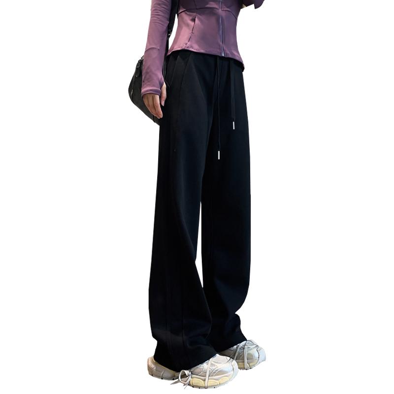 Women s Black Wide-Leg & Narrow Straight-Leg Sweatpants - Spring & Autumn 2025 Collection, Plus Velvet, Casual Banana Style Large
Women s Black Wide-Leg & Narrow Straight-Leg Sweatpants - Spring & Autumn 2025 Collection, Plus Velvet, Casual Banana Style Large