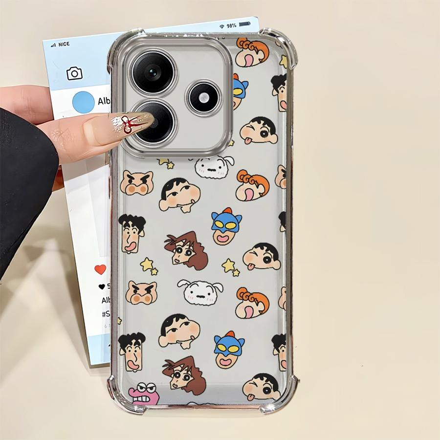 Crayon Shin-Chan Cartoon Phone Cover Case for Redmi Note 14 Pro Plus 13C 11 10 Lite 11s K80 A3 A5 9 Pro Note 13 12 Redmi A5 4G (171mm)
Crayon Shin-Chan Cartoon Phone Cover Case for Redmi Note 14 Pro Plus 13C 11 10 Lite 11s K80 A3 A5 9 Pro Note 13 12 Redmi A5 4G (171mm)