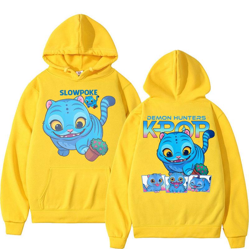 Мультяшный косоглазый тигр K-pop Охотники на демонов Худи Мужской Женский Осень Зима Длинный рукав Оверсайз Флис Повседневные толстовки S
Мультяшный косоглазый тигр K-pop Охотники на демонов Худи Мужской Женский Осень Зима Длинный рукав Оверсайз Флис Повседневные толстовки S