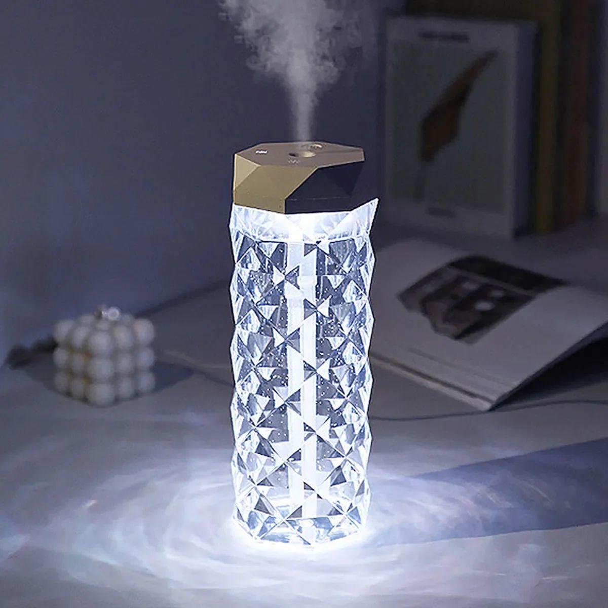 1pc Crystal LED Night Light USB Plug-in Humidifier Atmosphere Portable Ultrasonic Oil Diffuser for Home Bedroom Desktop Decor
1pc Crystal LED Night Light USB Plug-in Humidifier Atmosphere Portable Ultrasonic Oil Diffuser for Home Bedroom Desktop Decor