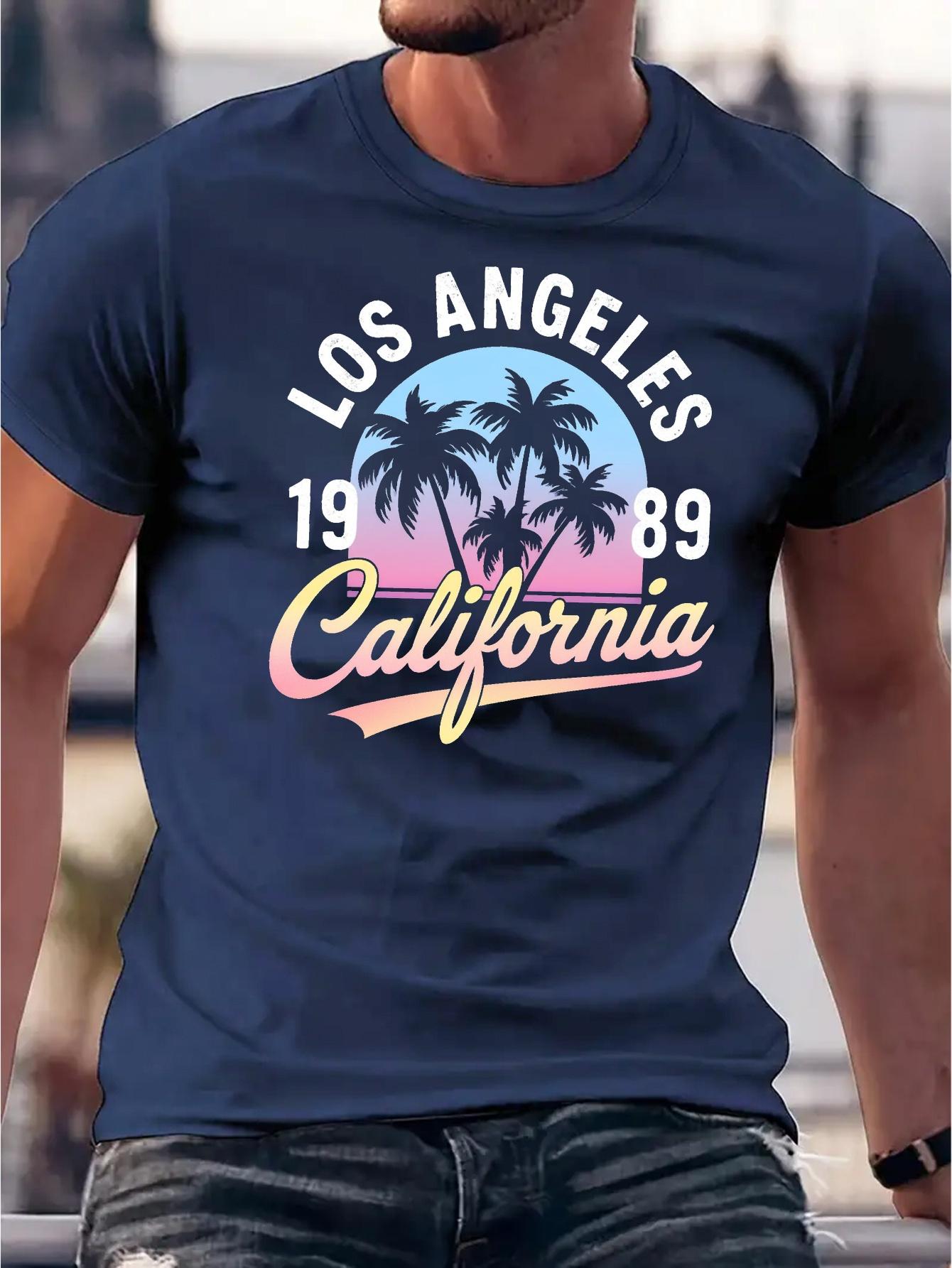 lie Vintage Los Angeles California Graphic T-shirt - Navy Blue Retro Surf Tee - Soft Breathable Cotton Blend Shirt for Gym XXXXL
lie Vintage Los Angeles California Graphic T-shirt - Navy Blue Retro Surf Tee - Soft Breathable Cotton Blend Shirt for Gym XXXXL