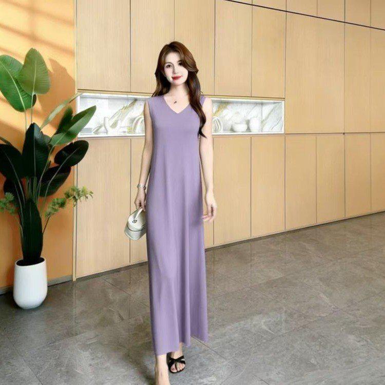 2026 Summer Fashion Sleeveless Camisole Dress - Women s Loose Long Skirt 4XL (For 130-145 Jin) фиолетовый
2026 Summer Fashion Sleeveless Camisole Dress - Women s Loose Long Skirt 4XL (For 130-145 Jin) фиолетовый