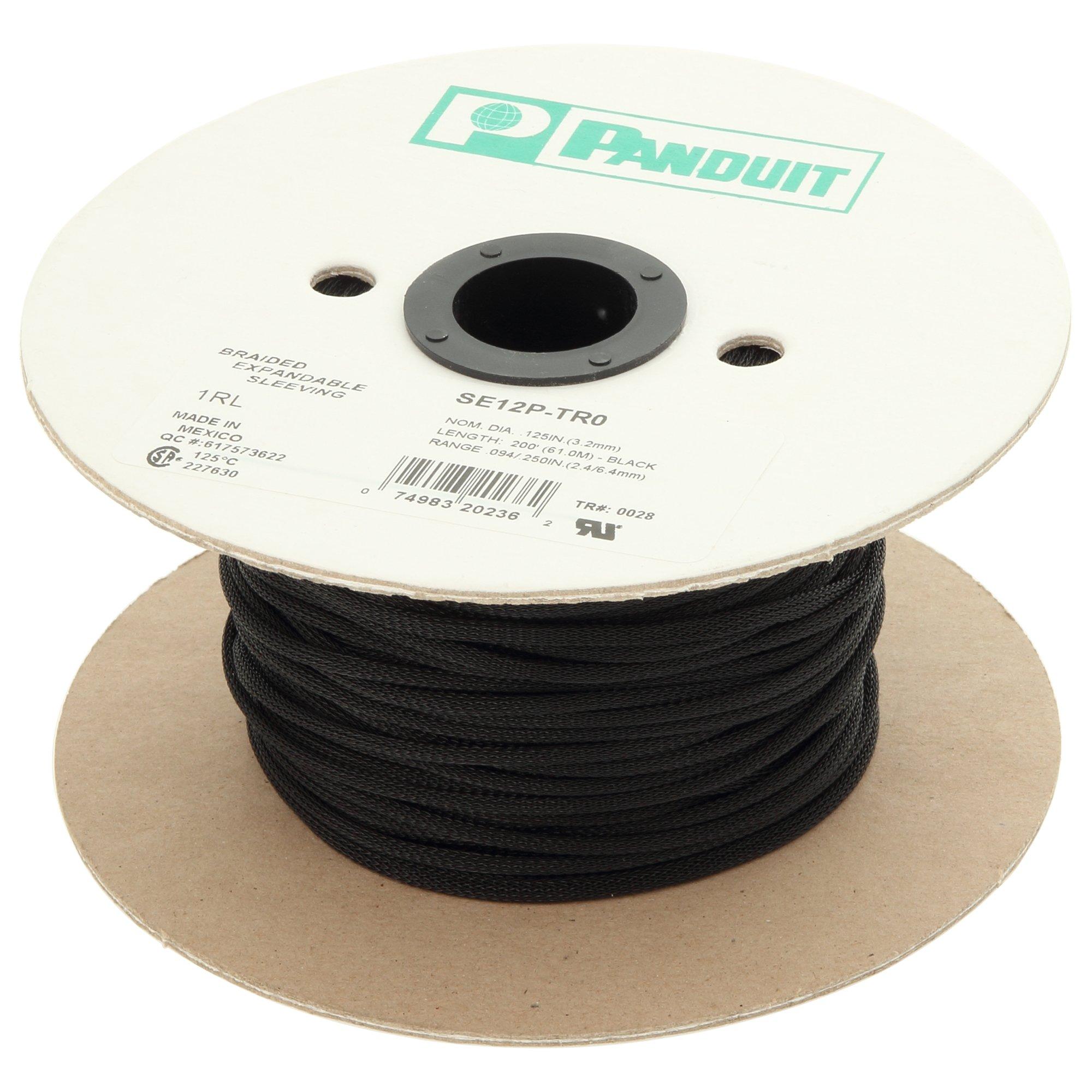Panduit SE150P-LR0 Braided Expandable Sleeving, , 1.50-Inch Diameter, Polyethylene Terephthalate, Black (50-Foot)
Panduit SE150P-LR0 Braided Expandable Sleeving, , 1.50-Inch Diameter, Polyethylene Terephthalate, Black (50-Foot)