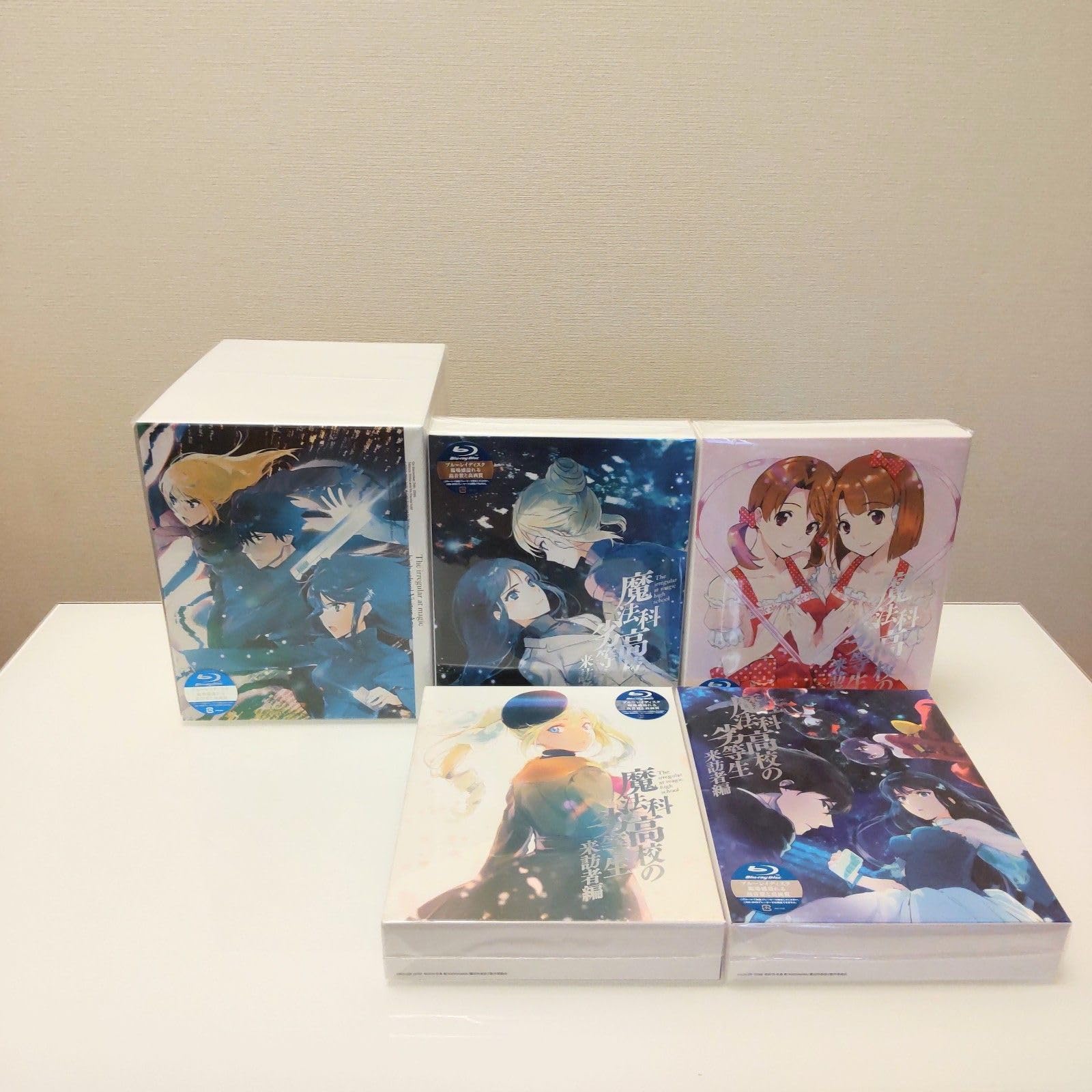 storage box for all The Irregular at Magic High School Visitor Edition Complete Set (Includes volumes) (Limited Edition) Blu-ray 
storage box for all The Irregular at Magic High School Visitor Edition Complete Set (Includes volumes) (Limited Edition) Blu-ray