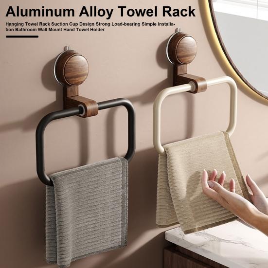 Hanging Towel Rack Suction Cup Design Strong Load-bearing Simple Installation Bathroom Wall Mount Hand Towel Holder
Hanging Towel Rack Suction Cup Design Strong Load-bearing Simple Installation Bathroom Wall Mount Hand Towel Holder
