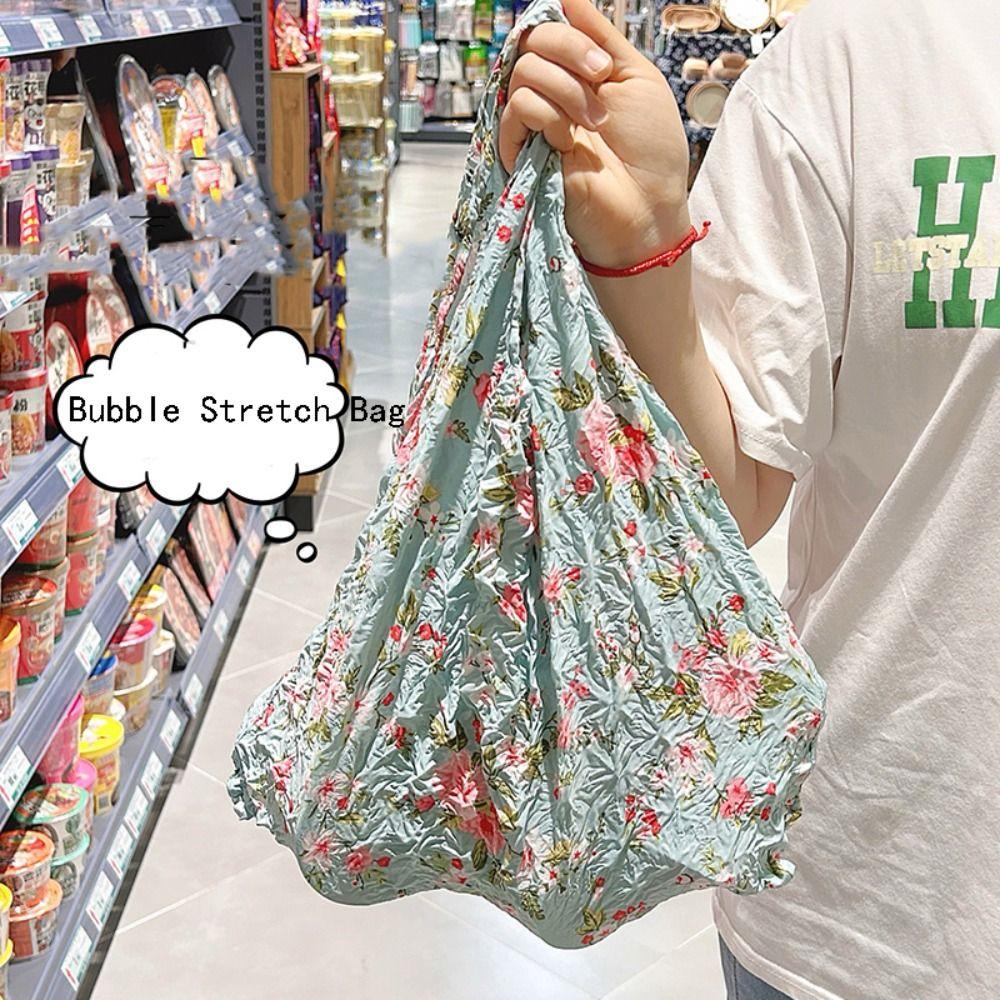 Shopping Bag Pleated Flexible Handbag Reusable Magic Stretch Puff Bag Portable Storage Bag Unisex Style15
Shopping Bag Pleated Flexible Handbag Reusable Magic Stretch Puff Bag Portable Storage Bag Unisex Style15