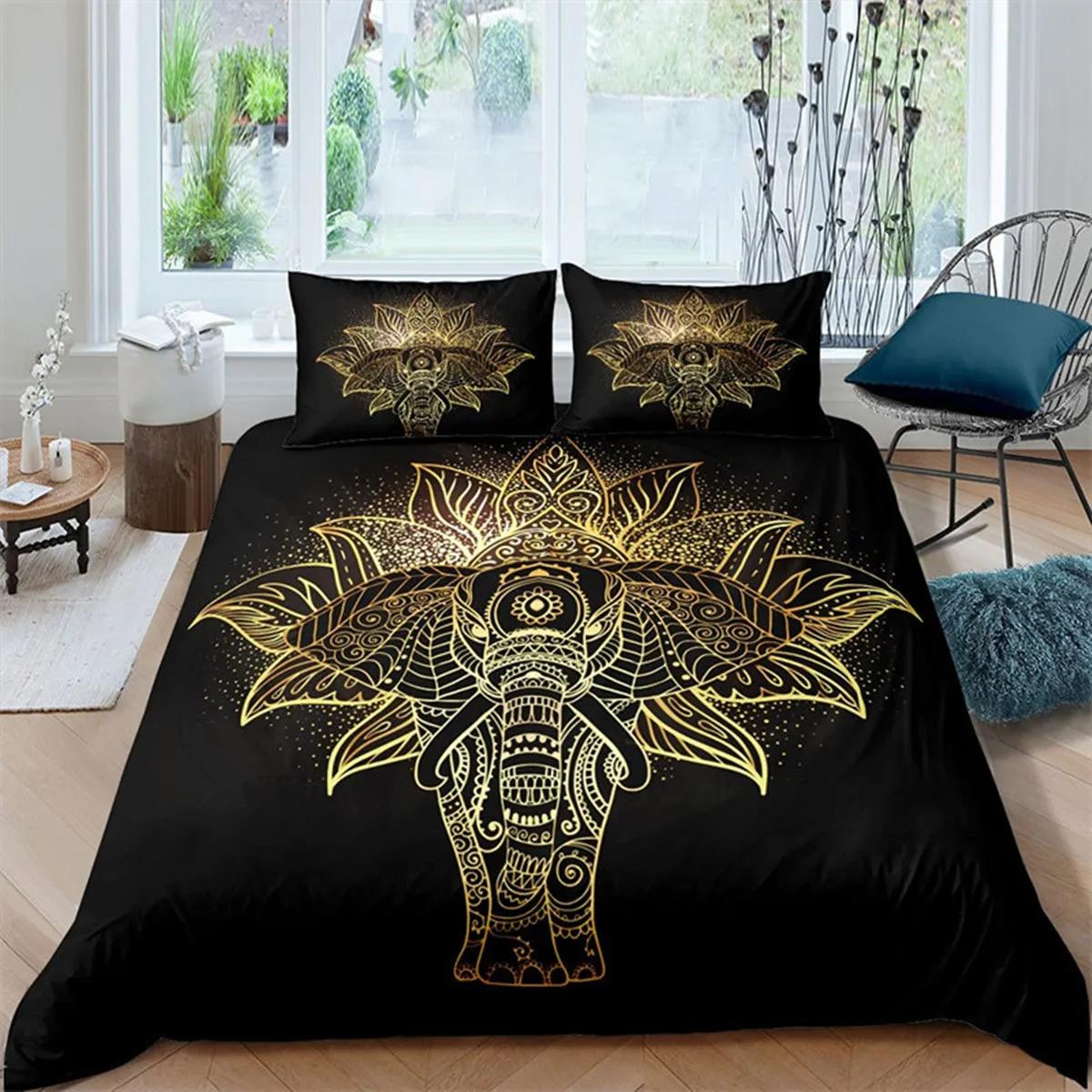 Black Gold Antelope Soft Duvet Cover Bohemia Luxurious Mplusala Black Young Boys Young Girls Men Women Bedrom Decoration Soft Duvet Cover Animal Theme 135*200cm Eu-Single
Black Gold Antelope Soft Duvet Cover Bohemia Luxurious Mplusala Black Young Boys Young Girls Men Women Bedrom Decoration Soft Duvet Cover Animal Theme 135*200cm Eu-Single