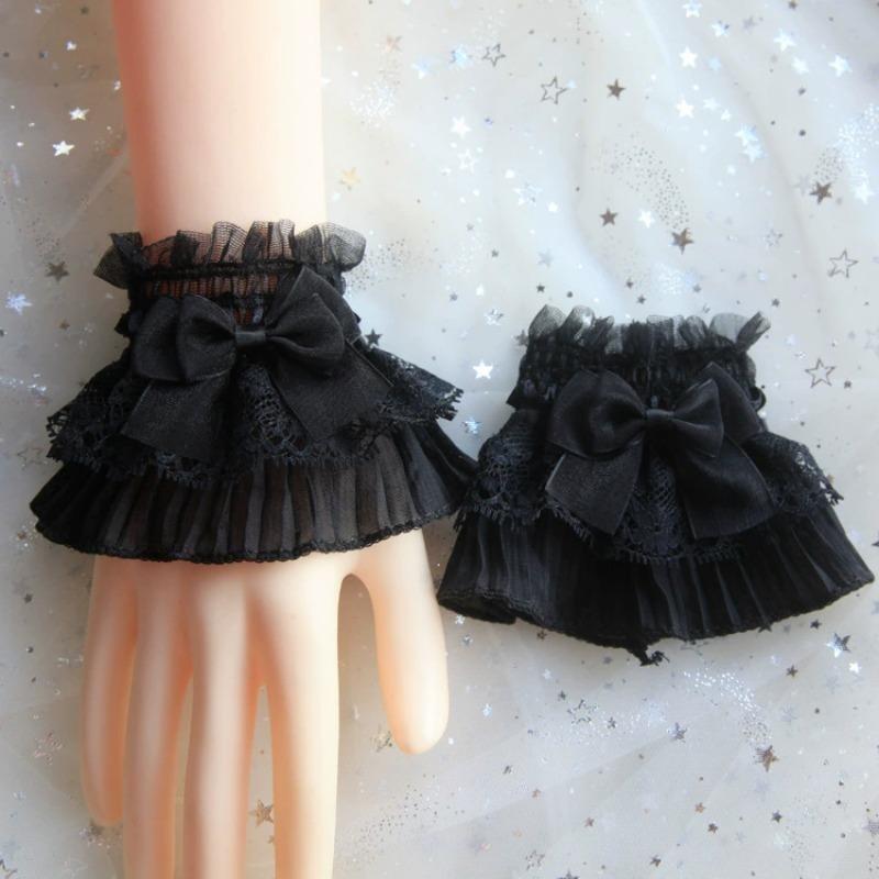 Солодка Лоліта Рукав Симпатична фея Манжети на зап ясті З гофрованим бантом Мереживо Плісе Фальшиві манжети Прикраса Аксесуари для косплею One Size чорний
Солодка Лоліта Рукав Симпатична фея Манжети на зап ясті З гофрованим бантом Мереживо Плісе Фальшиві манжети Прикраса Аксесуари для косплею One Size чорний