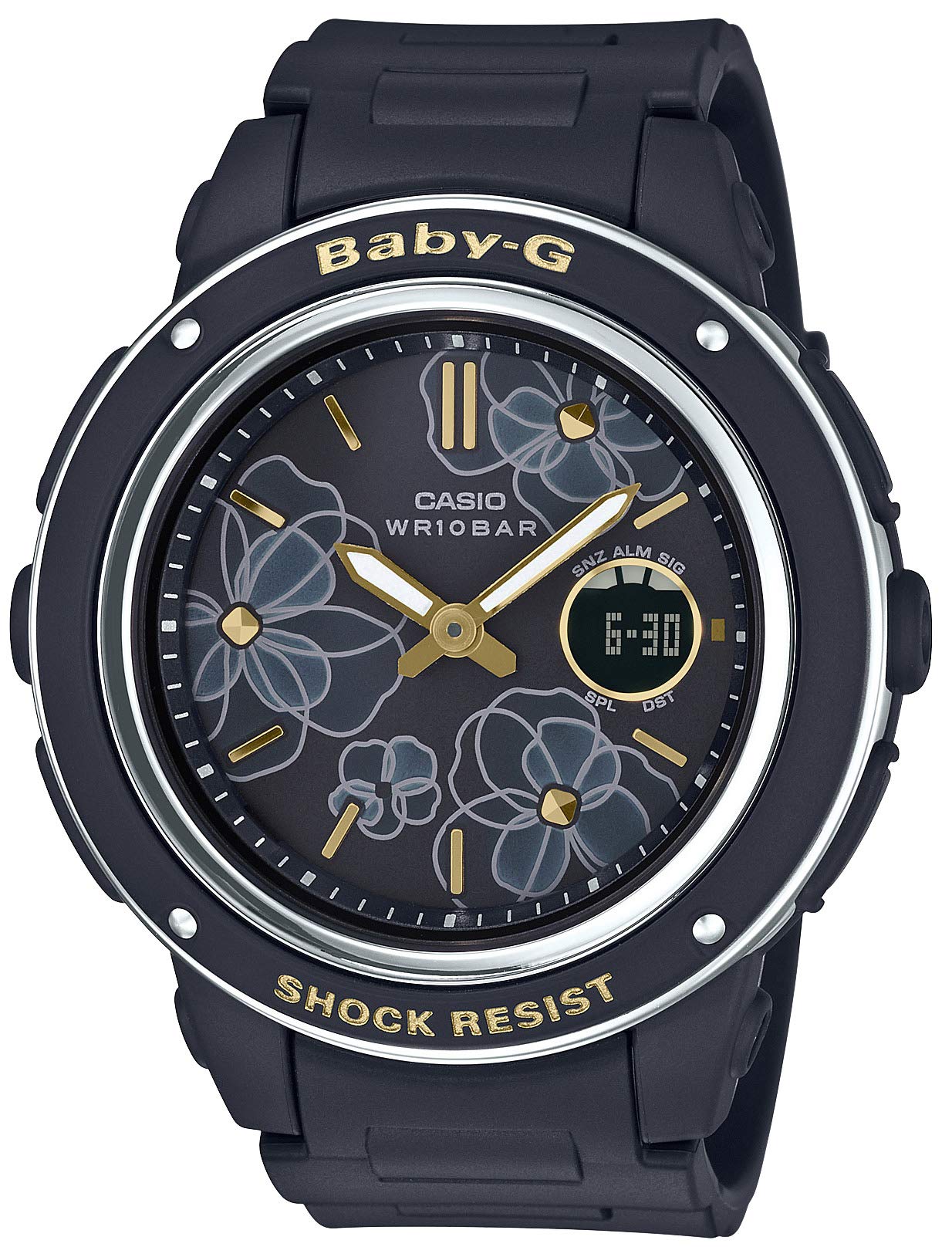 Casio Floral Dial Series Black Baby-G BGA-150FL-1AJF Women s Watch,
Casio Floral Dial Series Black Baby-G BGA-150FL-1AJF Women s Watch,