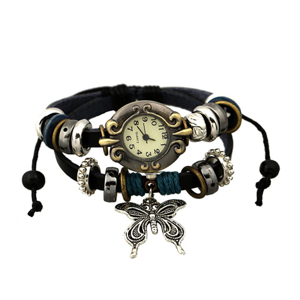 Jewelry Bracelet Watch Leather Bangle Antique Bracelet Watch Bracelet Cool Linen Leather Alloy Bangle Genuine Leather Bracelet Women s (Watch) чорний
Jewelry Bracelet Watch Leather Bangle Antique Bracelet Watch Bracelet Cool Linen Leather Alloy Bangle Genuine Leather Bracelet Women s (Watch) чорний