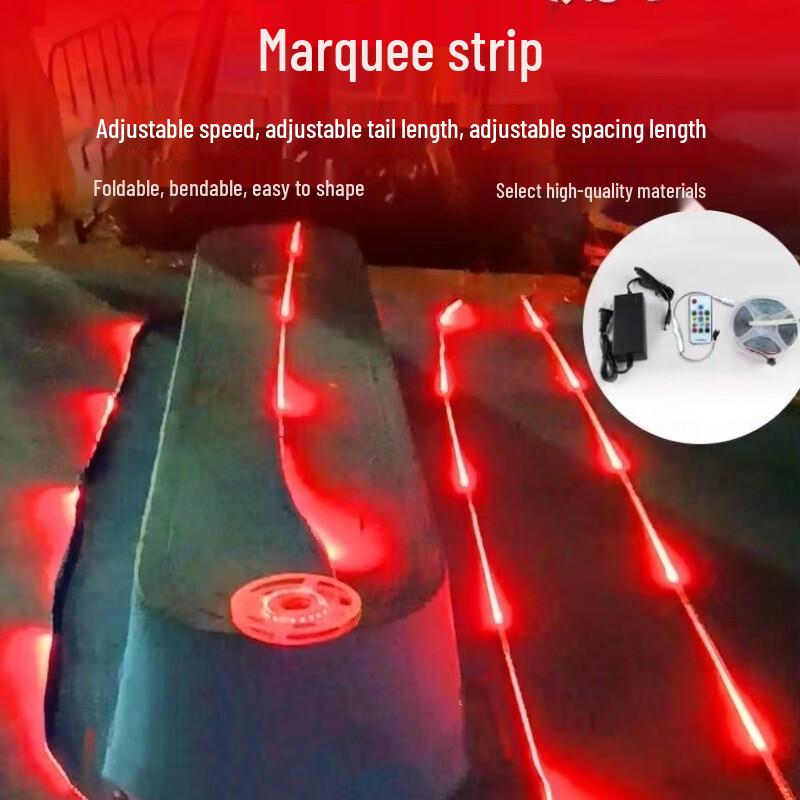 Waterproof Red Chasing LED Strip Light Kit
Waterproof Red Chasing LED Strip Light Kit