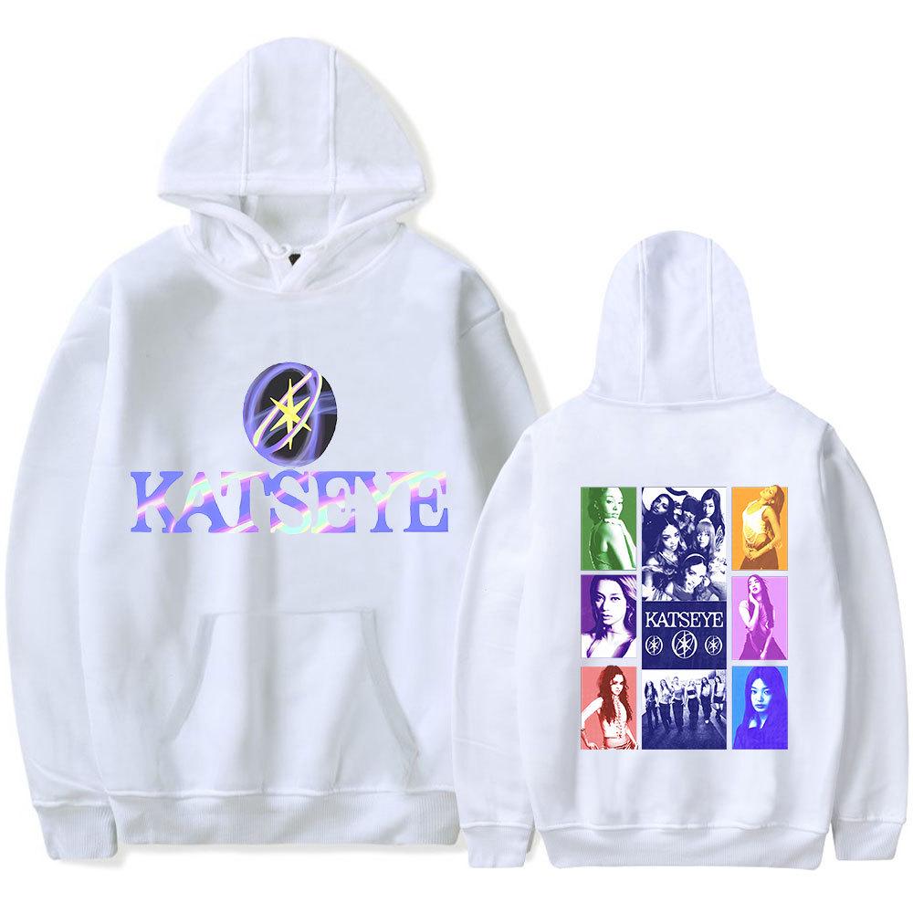 KATSEYE 2025 Unisex Korean Style Hoodie L білий
KATSEYE 2025 Unisex Korean Style Hoodie L білий