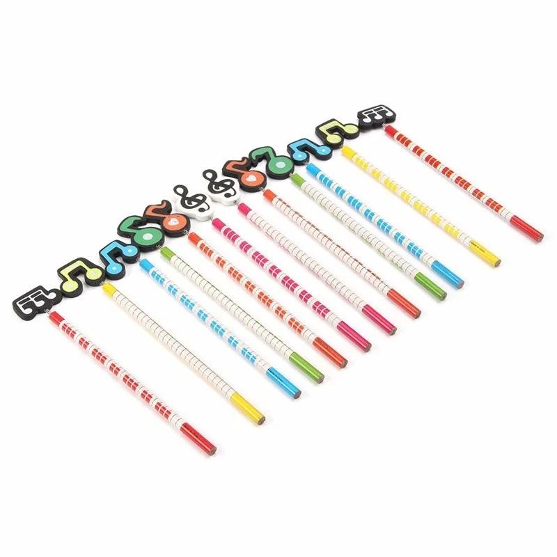 1/5pcs/lot Cute Pencils Musical Note Cartoon Standard Wooden Pencils Stationery for Kids Office School Supplies Pattern Randomly 1pcs
1/5pcs/lot Cute Pencils Musical Note Cartoon Standard Wooden Pencils Stationery for Kids Office School Supplies Pattern Randomly 1pcs