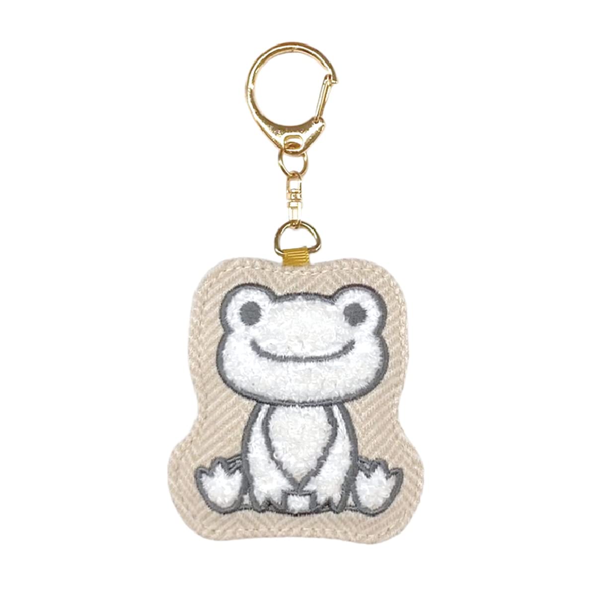 Nakajima Corporation Pickles the Frog Always Smile Sagara Key Chain Ivory 186010-23
Nakajima Corporation Pickles the Frog Always Smile Sagara Key Chain Ivory 186010-23