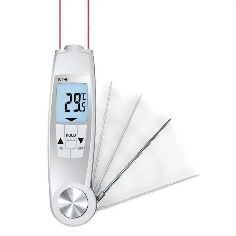 For 104-IR Mehrzweck-Infrarot- Und Penetrations-Digitalhermometer, Lebensmittelsicherheitsthermometer 0560 1040
For 104-IR Mehrzweck-Infrarot- Und Penetrations-Digitalhermometer, Lebensmittelsicherheitsthermometer 0560 1040