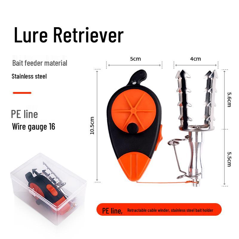 Chi Ren Fishing Lure Retriever Snag Remover Stainless Steel Grabber
Chi Ren Fishing Lure Retriever Snag Remover Stainless Steel Grabber