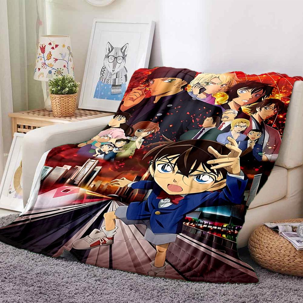 1pc Detective Conan Soft & Warm Flannel Blanket, Multi-Purpose Throw Blanket for Couch, Sofa, Office, Bed, Camping, Travel 125 130cmx150cm
1pc Detective Conan Soft & Warm Flannel Blanket, Multi-Purpose Throw Blanket for Couch, Sofa, Office, Bed, Camping, Travel 125 130cmx150cm