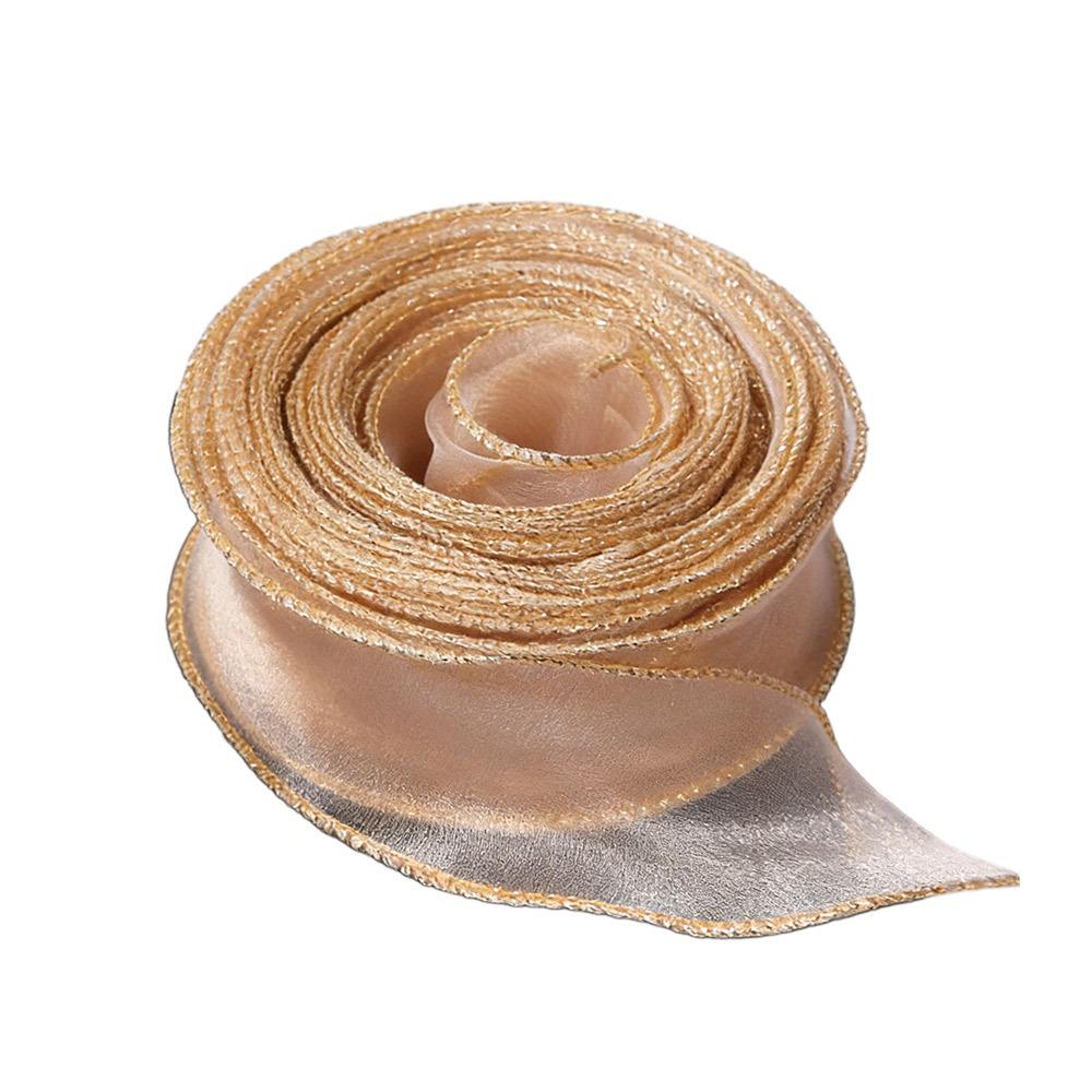 4cm Width Organza Ribbon 10 Yards Length Wired Design Solid Color Ribbon Satin Texture Yarn Material Chiffon Silk Ribbon золотий
4cm Width Organza Ribbon 10 Yards Length Wired Design Solid Color Ribbon Satin Texture Yarn Material Chiffon Silk Ribbon золотий