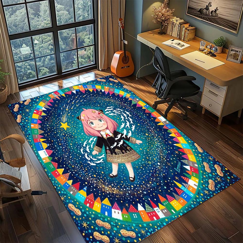 Anya Forger Rug Carpet Decor Large Area Non Slip Washable Floor Mat Gamer Bedroom Home Room.-TING 60x90cm
Anya Forger Rug Carpet Decor Large Area Non Slip Washable Floor Mat Gamer Bedroom Home Room.-TING 60x90cm