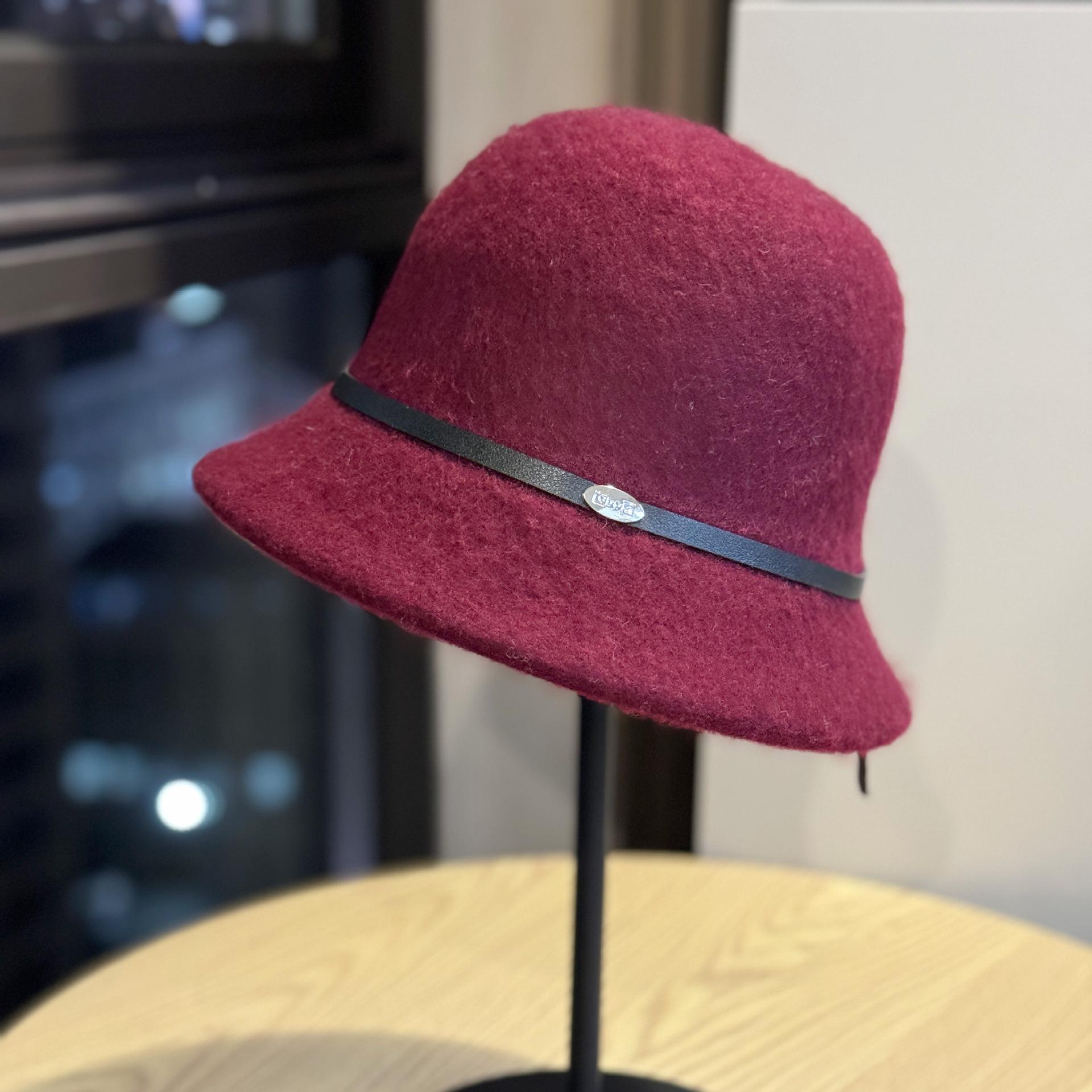 New high-end wool felt hat for women, autumn and winter French retro British style, face-slimming fisherman hat, round-top bucket hat, trendy Adult54-59Adjustable
New high-end wool felt hat for women, autumn and winter French retro British style, face-slimming fisherman hat, round-top bucket hat, trendy Adult54-59Adjustable