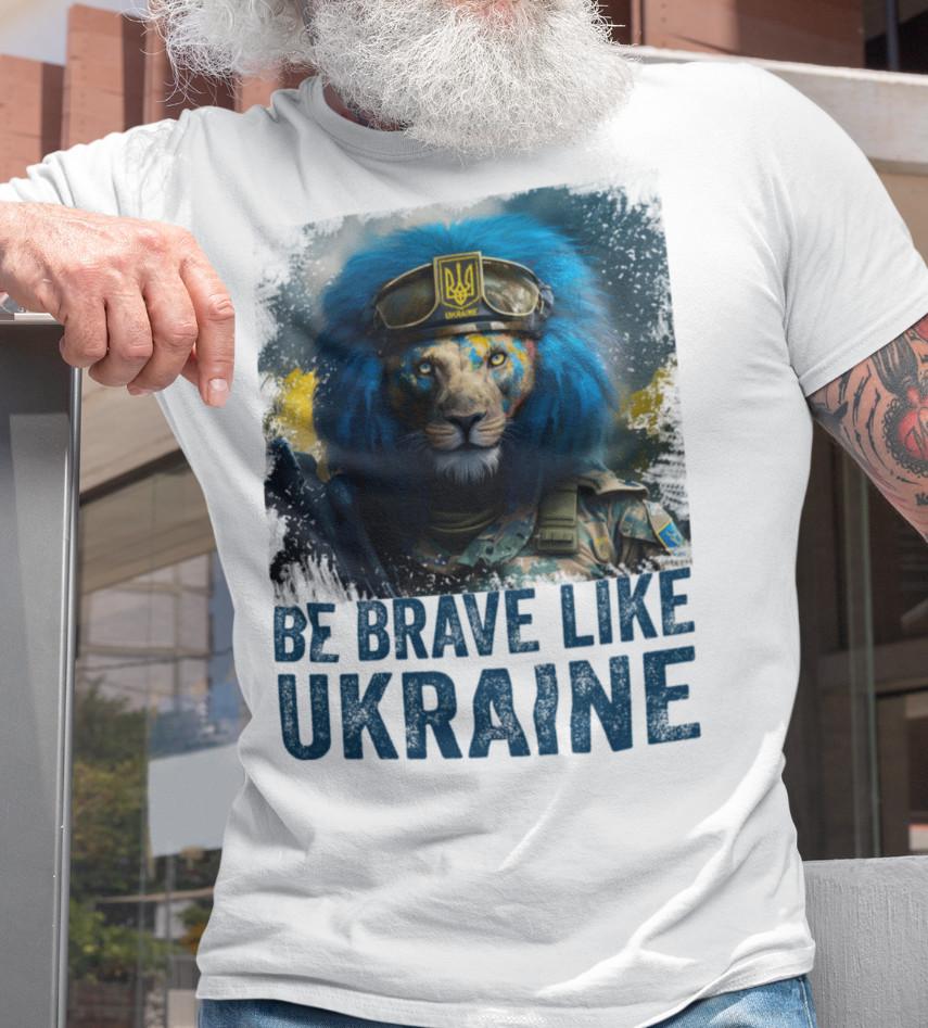 Ukraine T Shirt Art Lion Soldier Ukrainian Trident Be Brave Ukraine T shirts 2XL
Ukraine T Shirt Art Lion Soldier Ukrainian Trident Be Brave Ukraine T shirts 2XL