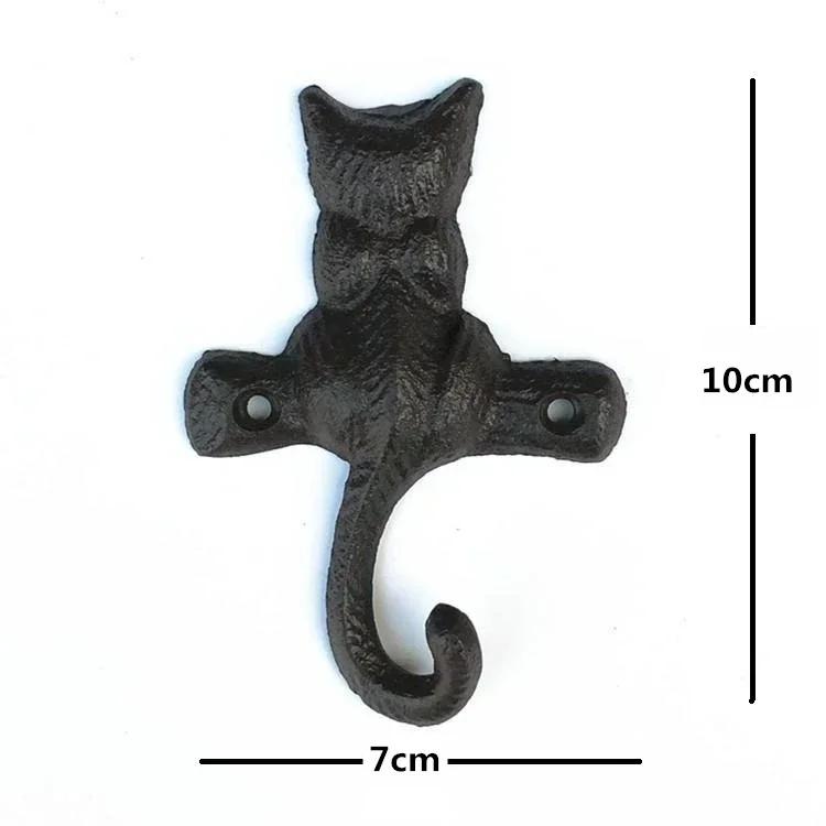 Cat Shape Metal Iron Art Wall A Hook Garden Balcony Courtyard Outdoors Wall Mounted Decorate Classical Retro Style Wall Hooks 1pcs
Cat Shape Metal Iron Art Wall A Hook Garden Balcony Courtyard Outdoors Wall Mounted Decorate Classical Retro Style Wall Hooks 1pcs