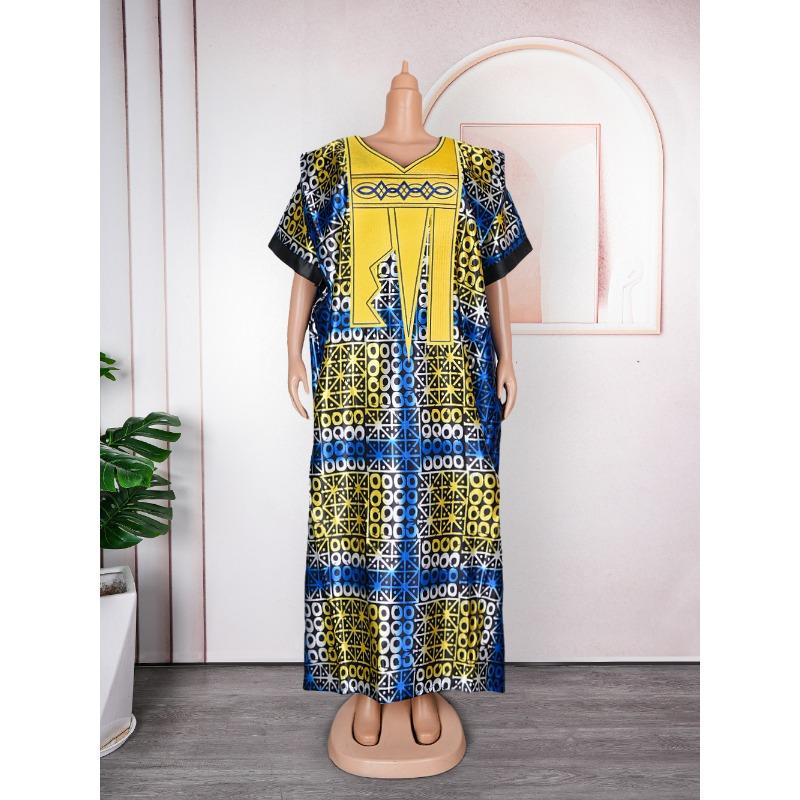 Плюс Размер Женщин Новое Модное Платье Макси С Принтом One Size жёлтый
Плюс Размер Женщин Новое Модное Платье Макси С Принтом One Size жёлтый