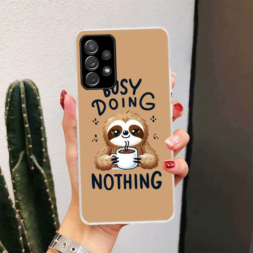 Animal Cute Cartoon Sloth Coffee For Samsung Galaxy A17 A16 A15 A14 A13 A56 A55 A54 A53 Phone Case A36 A35 A34 A33 A26 A25 A24 A Samsung A53
Animal Cute Cartoon Sloth Coffee For Samsung Galaxy A17 A16 A15 A14 A13 A56 A55 A54 A53 Phone Case A36 A35 A34 A33 A26 A25 A24 A Samsung A53