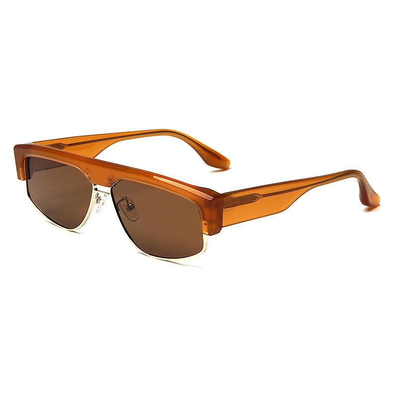 Trendy Semi-Rimless Polarized Square Sunglasses Man Acetate Glasses Outdoor UV400 Driving Cycling Eyeglasses Prescription Lenses as picture
Trendy Semi-Rimless Polarized Square Sunglasses Man Acetate Glasses Outdoor UV400 Driving Cycling Eyeglasses Prescription Lenses as picture