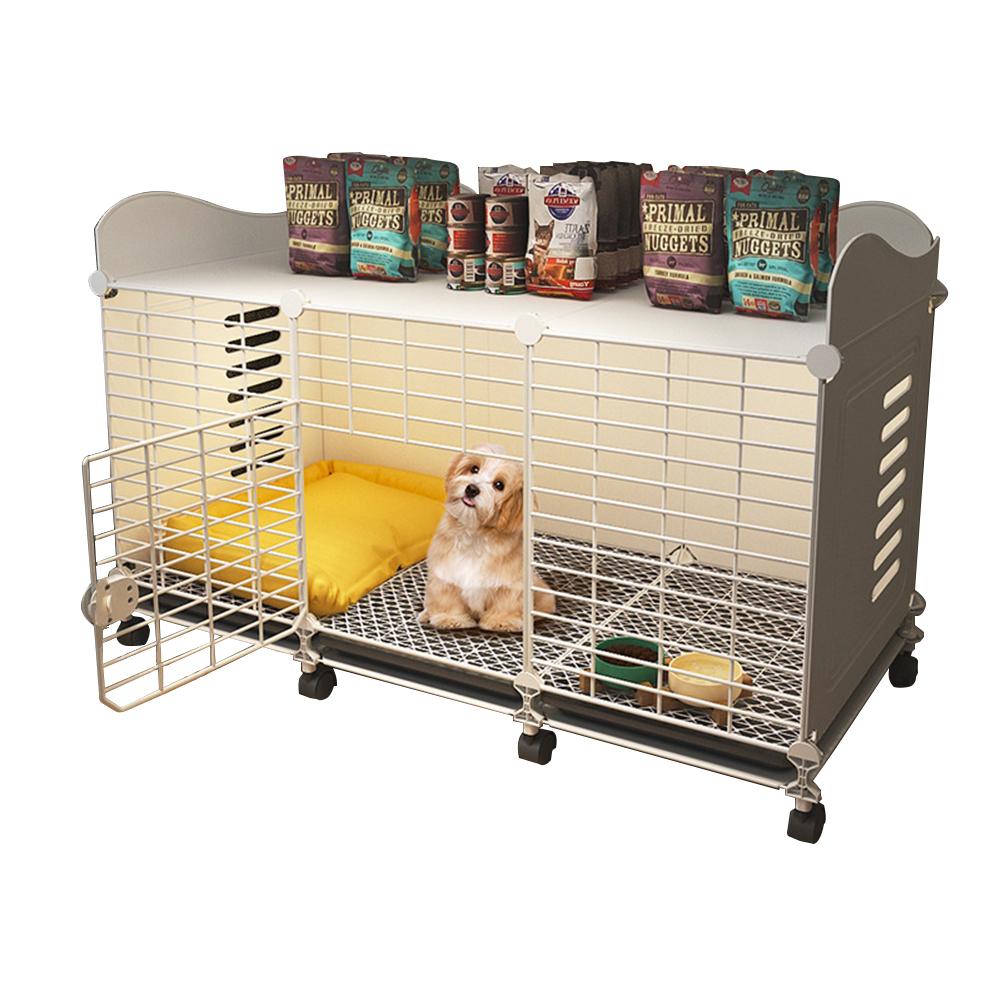 Dog Crate End Table with Wheels & Tray Stylish Furniture Design Wire Dog Kennel with Ventilation for Small Medium Large Indoor D білий
Dog Crate End Table with Wheels & Tray Stylish Furniture Design Wire Dog Kennel with Ventilation for Small Medium Large Indoor D білий