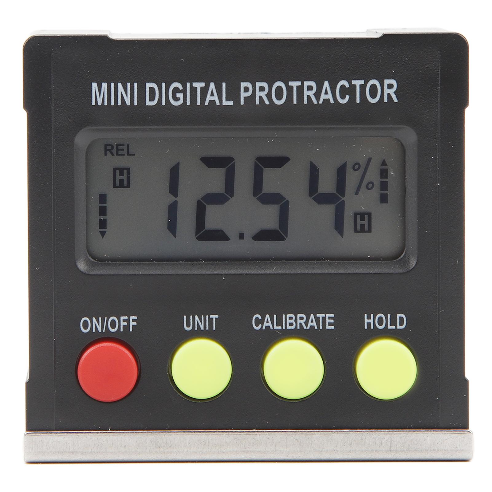 Digital Angle Finder Gauge High Accuracy 4 Botton Electronic Level and Angle Gauge
Digital Angle Finder Gauge High Accuracy 4 Botton Electronic Level and Angle Gauge