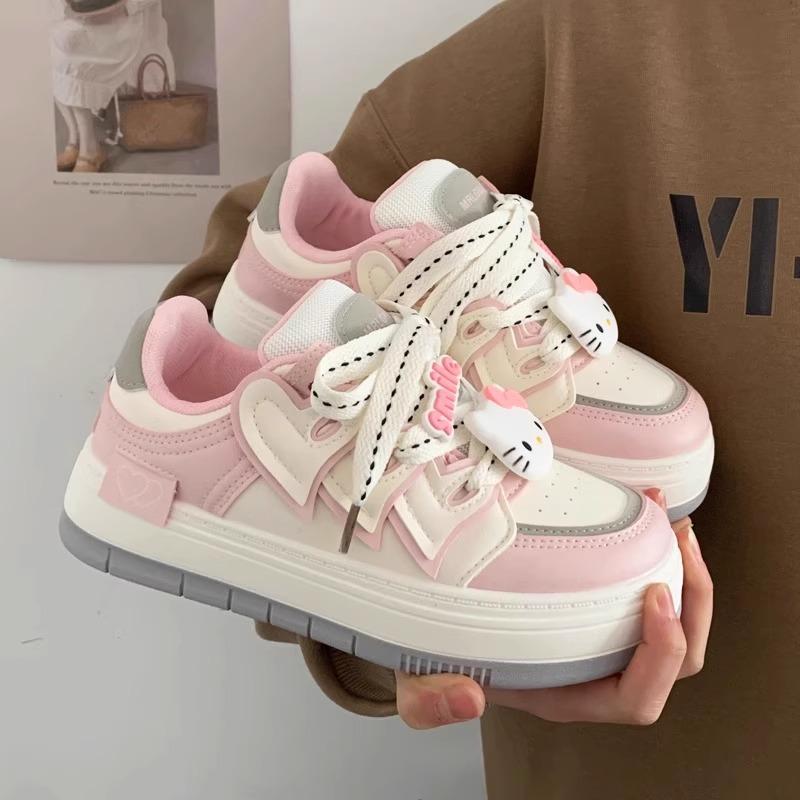 High value soft cute KT cat little white shoes women s 2025 spring new thick baseplate shoes versatile casual bread shoes sweet 40
High value soft cute KT cat little white shoes women s 2025 spring new thick baseplate shoes versatile casual bread shoes sweet 40