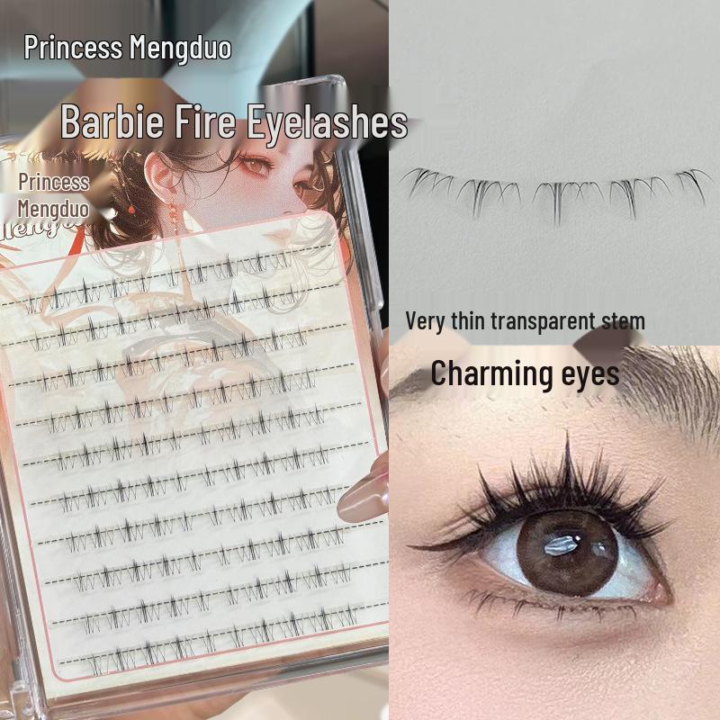 Princess Barbie Triple-Row Natural Eyelash Segments - Mother-Born Glue Celebrity Style
Princess Barbie Triple-Row Natural Eyelash Segments - Mother-Born Glue Celebrity Style