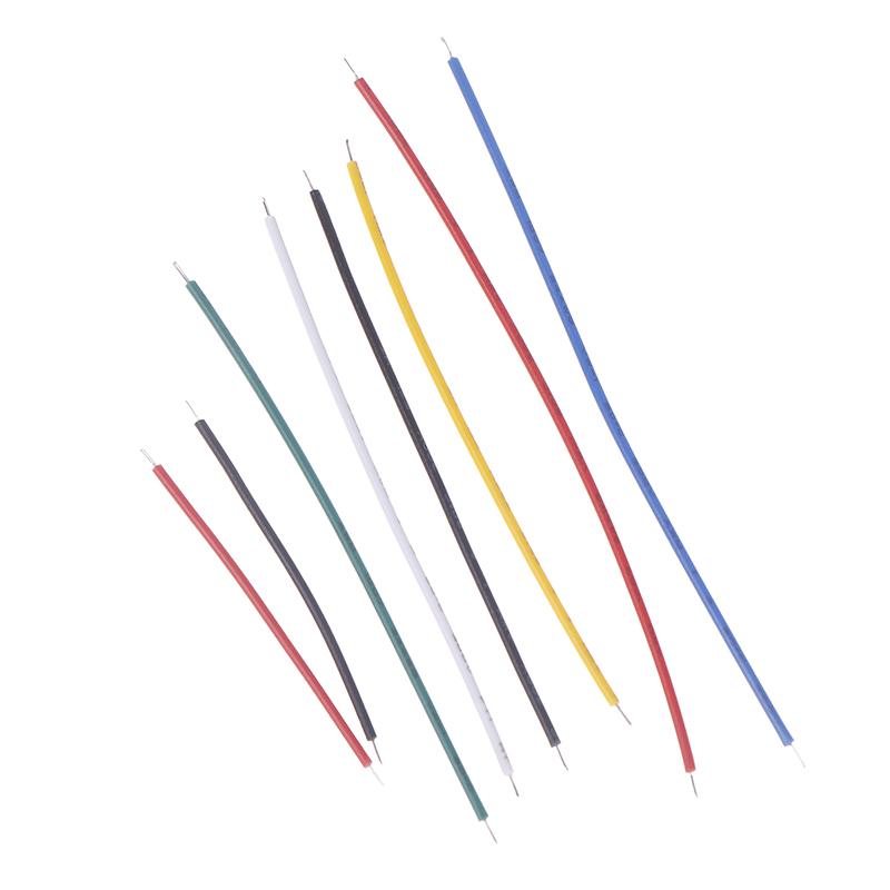 130Pcs 24Awg Breadboard Jumper Wire Cable Kit Double-Ended Tin-Plated Pcb Solder Cable Pvc Electronic Wire 5/8/10Cm 6 Colors
130Pcs 24Awg Breadboard Jumper Wire Cable Kit Double-Ended Tin-Plated Pcb Solder Cable Pvc Electronic Wire 5/8/10Cm 6 Colors