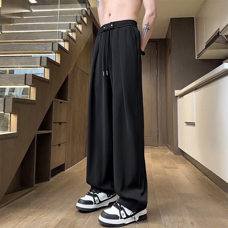 Мужские летние новые прямые повседневные брюки свободные брюки-палаццо 3XL
Мужские летние новые прямые повседневные брюки свободные брюки-палаццо 3XL