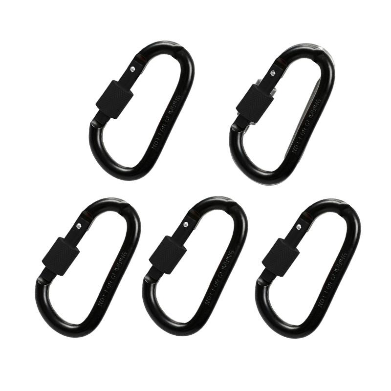 5PCS Carabiner Clip Set Aluminium Alloy Tourist Hooks Fishing Carbin Buckle Caribiner Key Holder Keychain Camping Karabiners 5pcs
5PCS Carabiner Clip Set Aluminium Alloy Tourist Hooks Fishing Carbin Buckle Caribiner Key Holder Keychain Camping Karabiners 5pcs
