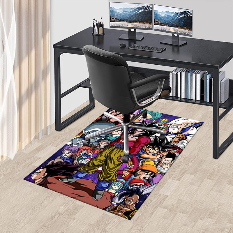 1pc Dragon Ball Z Goku Vegeta Anime Cartoon Design Office Chair Mat Non-Slip Carpet for Home Decor Living Room Bedroom Game Room Gift All Seasons Univ 60cm by 90cm
1pc Dragon Ball Z Goku Vegeta Anime Cartoon Design Office Chair Mat Non-Slip Carpet for Home Decor Living Room Bedroom Game Room Gift All Seasons Univ 60cm by 90cm