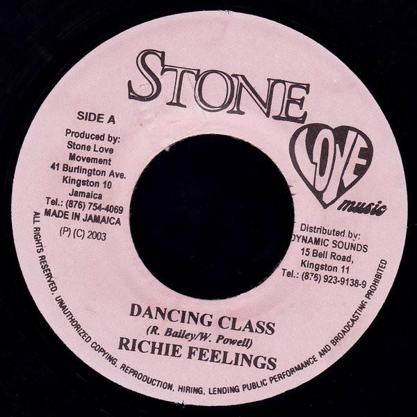 7inch Record RICHIE FEELINGS / NESBETH - Dancing Class / She Is For Me NONE Stone Love Musi 2003 Jamaica Reggae, Ska & Dub Used
7inch Record RICHIE FEELINGS / NESBETH - Dancing Class / She Is For Me NONE Stone Love Musi 2003 Jamaica Reggae, Ska & Dub Used