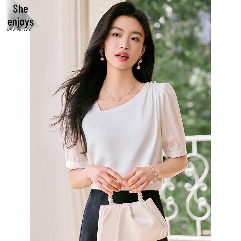 Elegant Women s Short Sleeve Blouse M
Elegant Women s Short Sleeve Blouse M