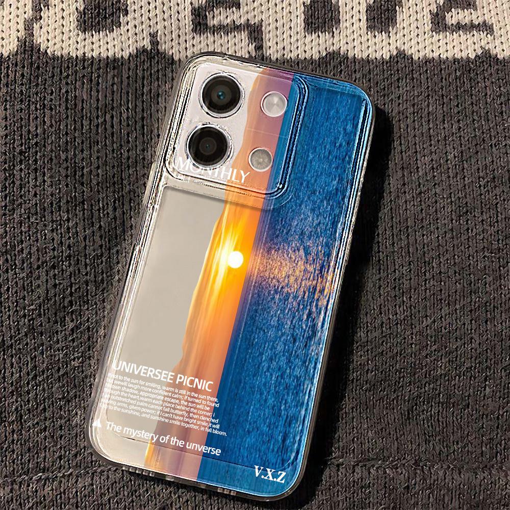 Мягкий чехол Sunset Sea Surface для Redmi Note 13/12/11/10/9/8 Pro с мелкими отверстиями и бесплатной доставкой Xiaomi Redmi Note 11E 5G закат/моря
Мягкий чехол Sunset Sea Surface для Redmi Note 13/12/11/10/9/8 Pro с мелкими отверстиями и бесплатной доставкой Xiaomi Redmi Note 11E 5G закат/моря