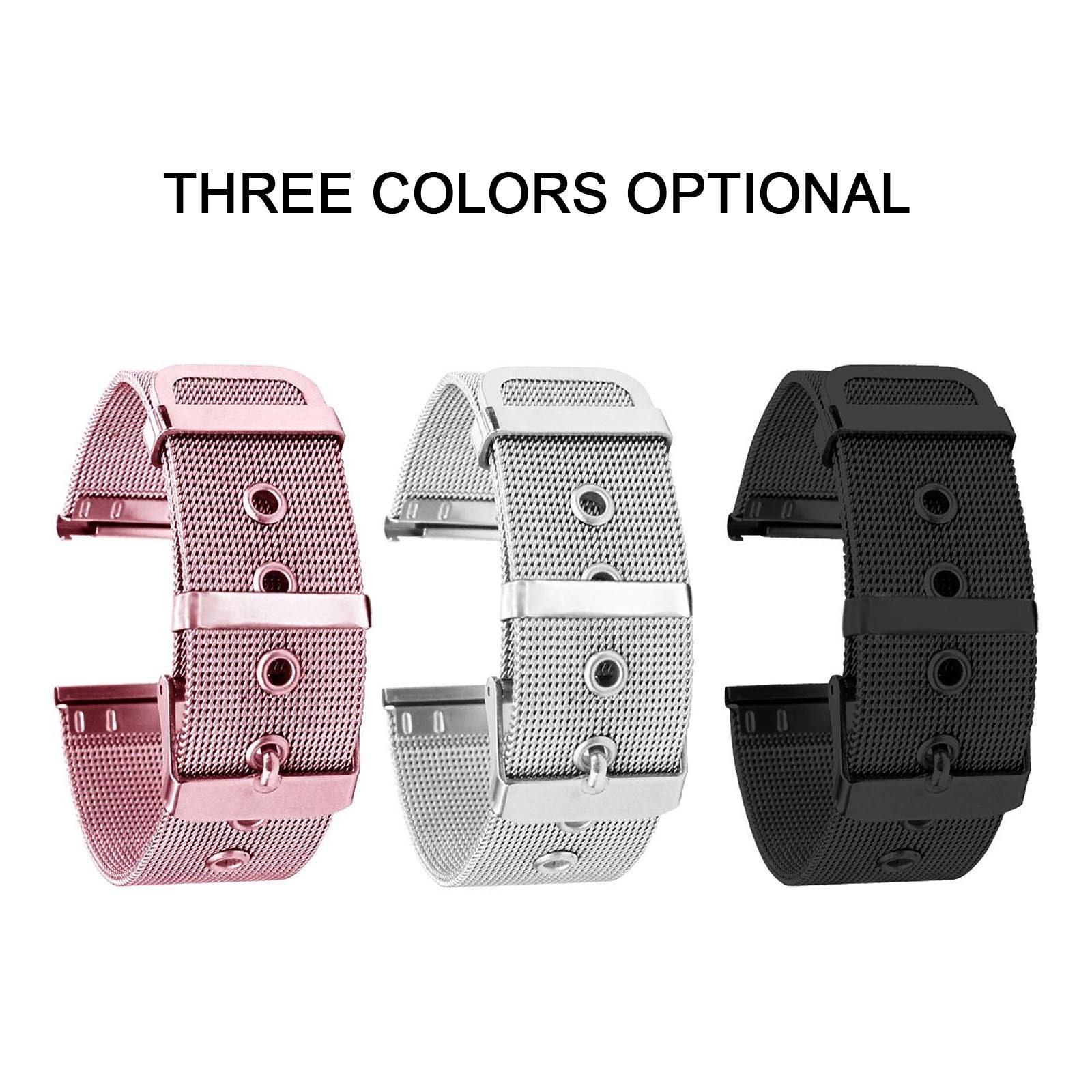 22mm Metal Stainless Steel Band Quick Release Mesh Bracelet Replacement Wristband Strap Silver
22mm Metal Stainless Steel Band Quick Release Mesh Bracelet Replacement Wristband Strap Silver