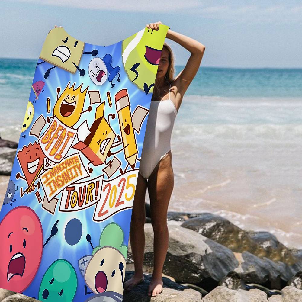 bfdi B-Battle for Dream Island Big Microfiber Beach Towels Quick Dry Towel Sand Beach Towels Pool Towel for Travel Swim Pool W40*H60(CM)
bfdi B-Battle for Dream Island Big Microfiber Beach Towels Quick Dry Towel Sand Beach Towels Pool Towel for Travel Swim Pool W40*H60(CM)