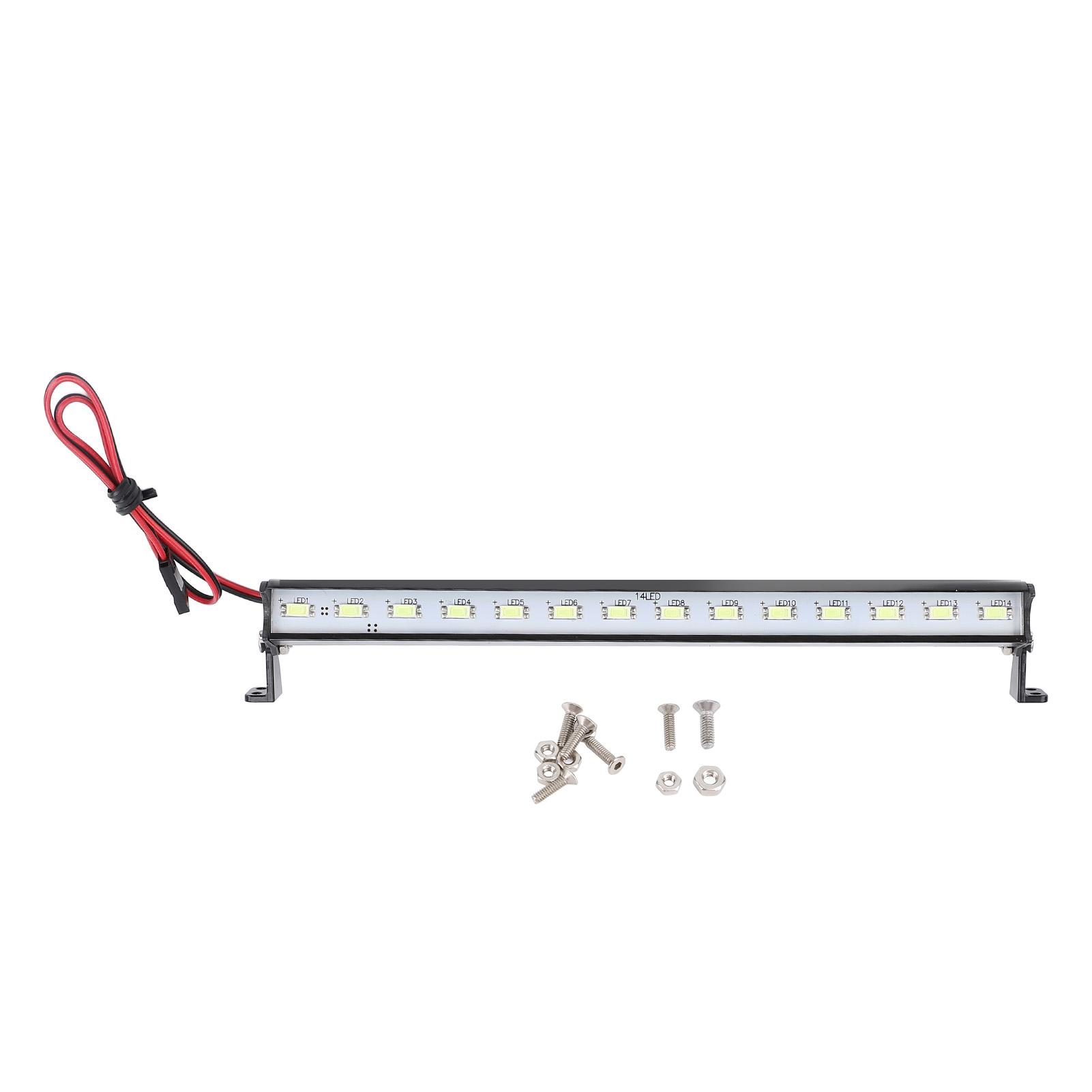 RC Car LED Light Bar 180mm 16 Simulation Model Car Light Bar Universal 14 LED Strip Light for
RC Car LED Light Bar 180mm 16 Simulation Model Car Light Bar Universal 14 LED Strip Light for