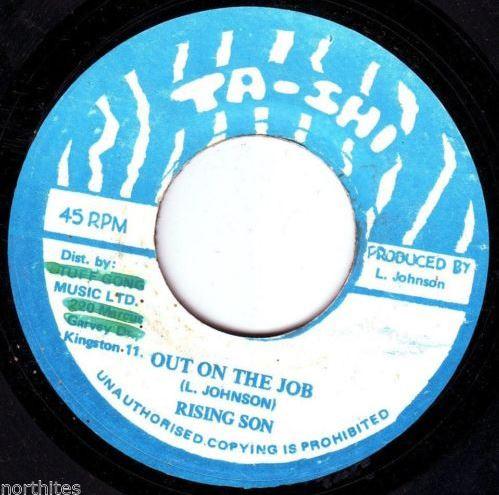 7inch Record RISING SON Out On The Job NONE TaShi Jamaica Reggae Ska Dub Used
7inch Record RISING SON Out On The Job NONE TaShi Jamaica Reggae Ska Dub Used