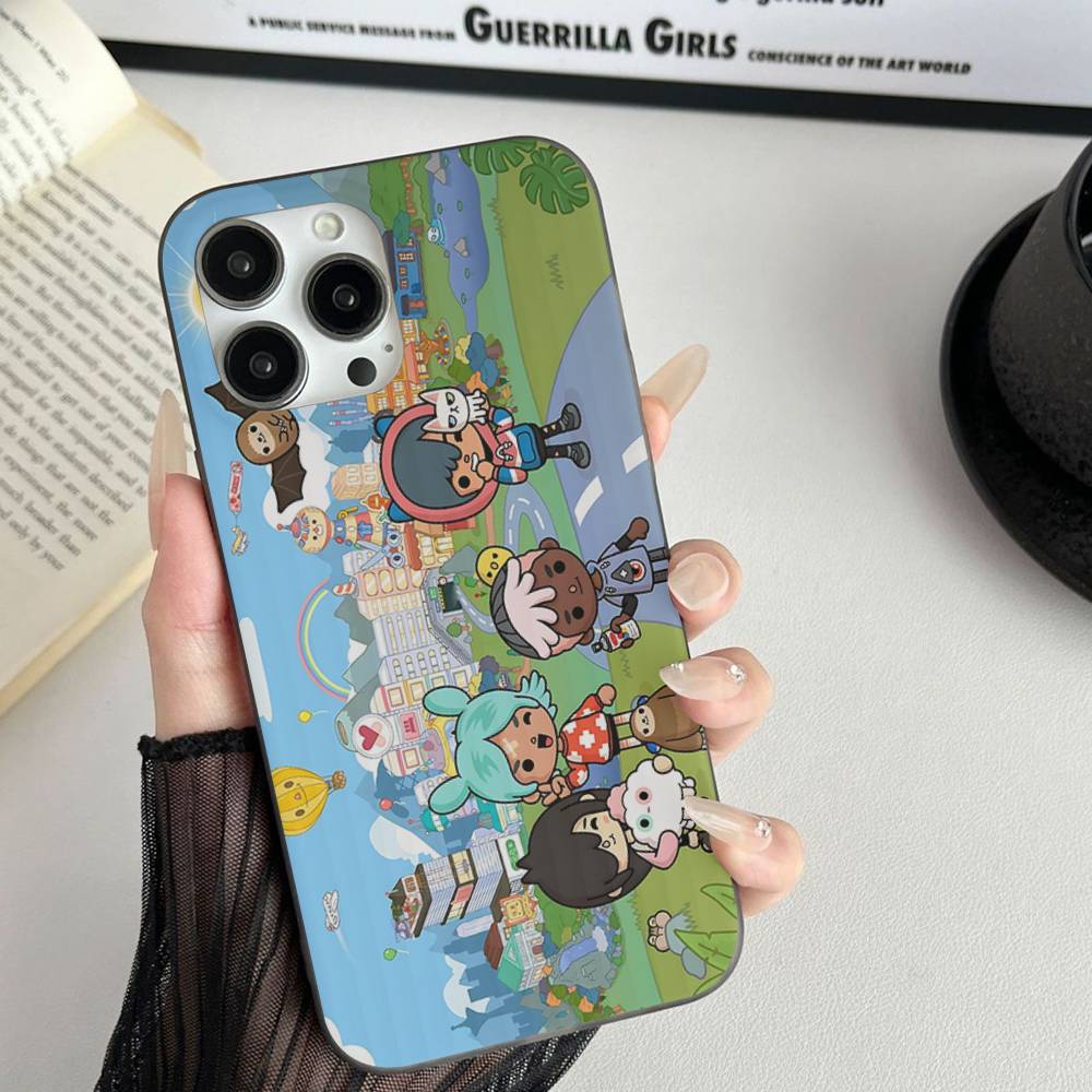 Toca Boca Toca Life World Phone Case For IPhone 17 16 15 11 12 13 14 Pro Max Soft Corrugated Silicone Cover Case iPhone 14
Toca Boca Toca Life World Phone Case For IPhone 17 16 15 11 12 13 14 Pro Max Soft Corrugated Silicone Cover Case iPhone 14