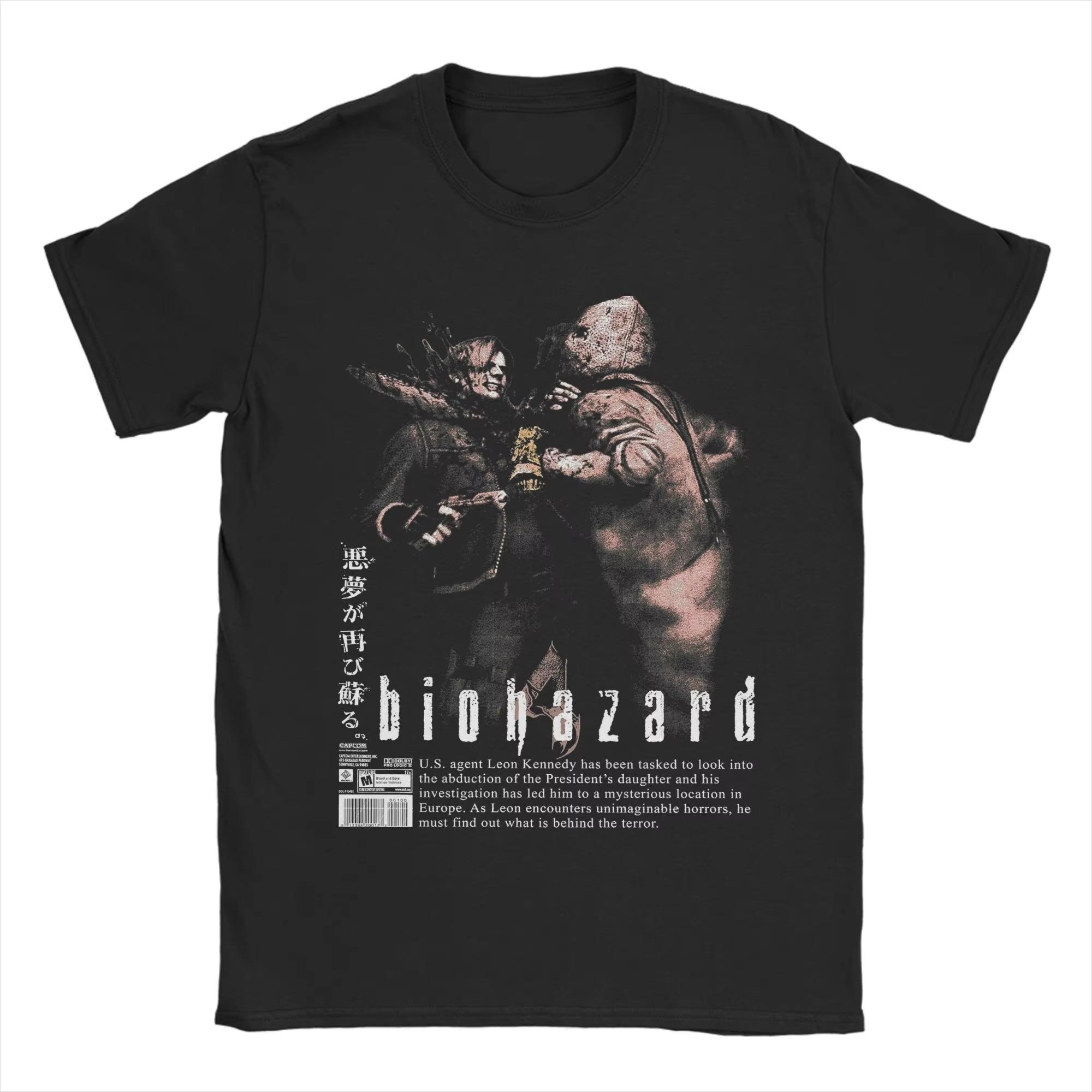 Game Resident Eviling 4 Umbrellas Corporation TShirts Men Funny Cotton Tees O Neck Short Sleeve T Shirts Present Clothing 4XL
Game Resident Eviling 4 Umbrellas Corporation TShirts Men Funny Cotton Tees O Neck Short Sleeve T Shirts Present Clothing 4XL