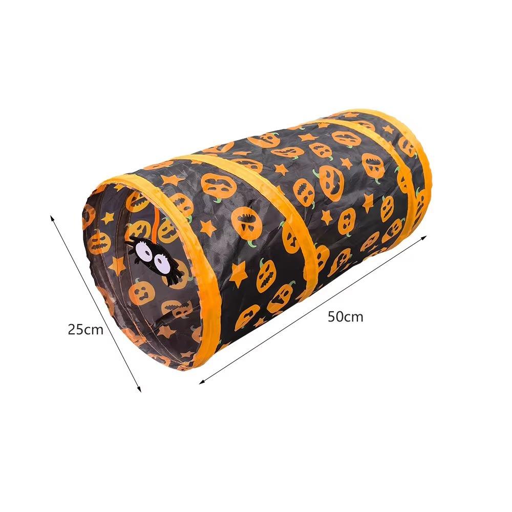 5 Styles Halloween Foldable Cat Tunnel Toy for Indoor Pets Interactive Hideout Cubes Pet Supplies Space-Saving Cat Training Toy
5 Styles Halloween Foldable Cat Tunnel Toy for Indoor Pets Interactive Hideout Cubes Pet Supplies Space-Saving Cat Training Toy