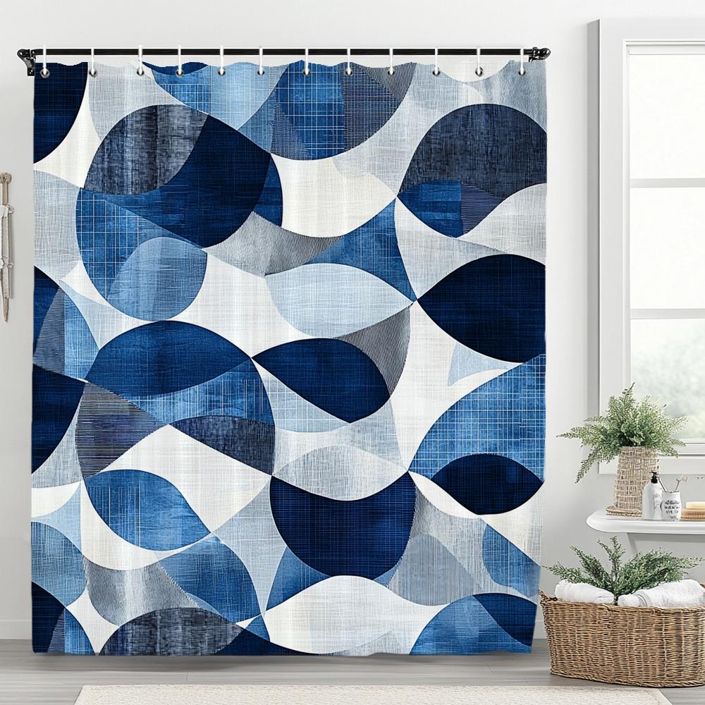 Modern Striped Shower Curtain, Waterproof Bathroom Curtains, Stylish Design,Polyester Fabric Washable,Home Decoration With Hooks 90x180cm-35x70in
Modern Striped Shower Curtain, Waterproof Bathroom Curtains, Stylish Design,Polyester Fabric Washable,Home Decoration With Hooks 90x180cm-35x70in
