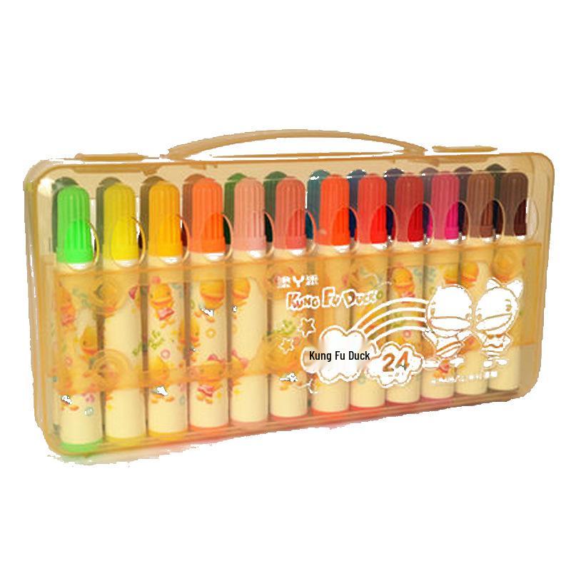 Simbalion Lion 24-Color Watercolor Pens for Kids - Thick-Tip Doodling & Painting Set Colorful
Simbalion Lion 24-Color Watercolor Pens for Kids - Thick-Tip Doodling & Painting Set Colorful